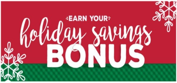 Get a $10 Holiday Bonus with Any Purchase of $40 or More