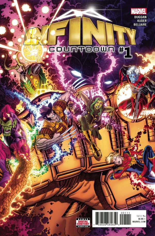 Marvel’s Cosmic Heroes Enter the Fray in Infinity Countdown