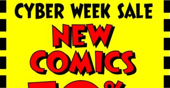 New Comics 50% Off Through 11/30