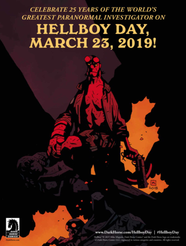 Celebrate HELLBOY DAY on 3/23