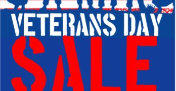 Veterans Get 20% Off on Monday