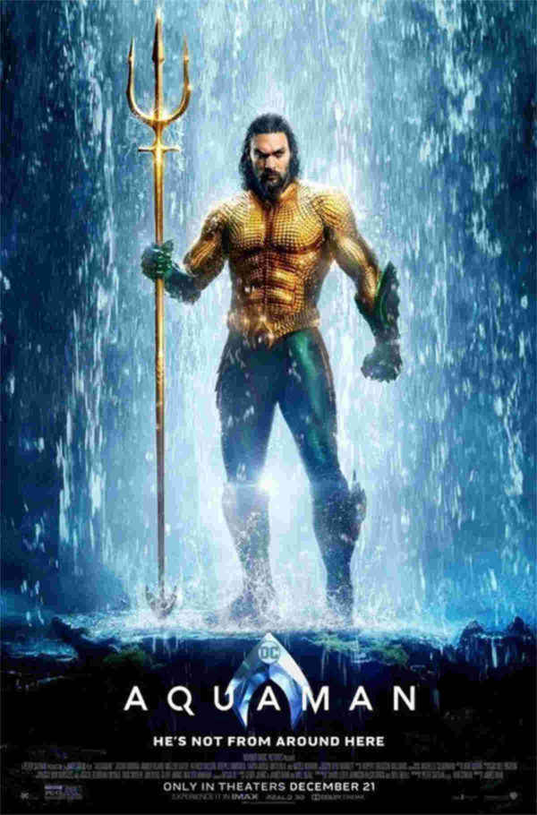 Bring in Your AQUAMAN Movie Ticket and get $5 Off Any DC Purchase