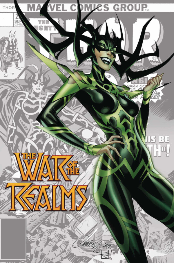 J. Scott Campbell Cover to WAR OF THE REALMS #1 Now Available for Pre-Order