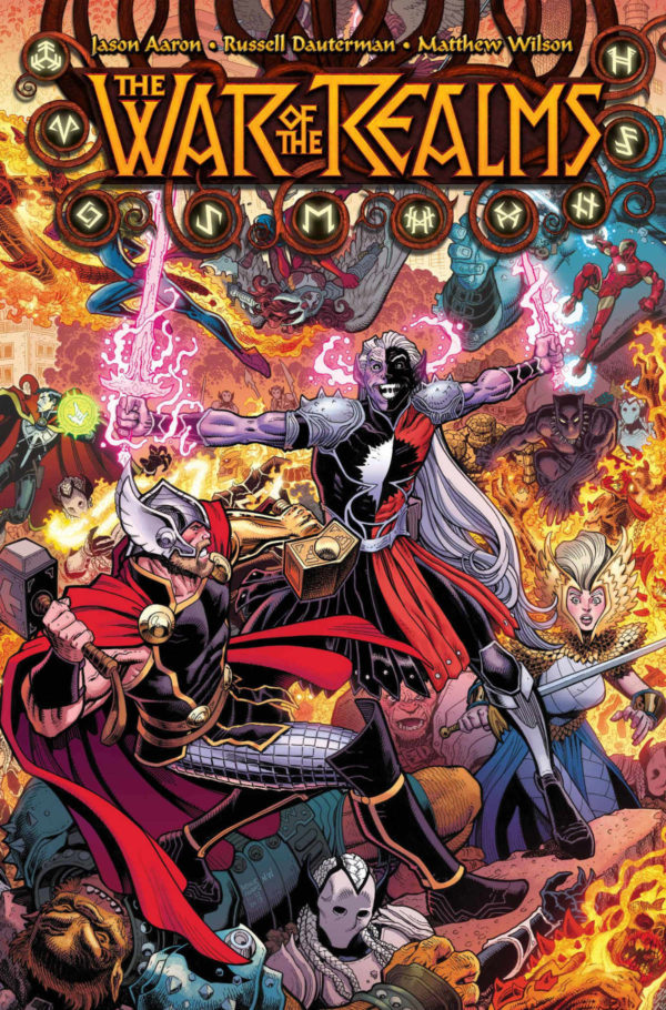 Enter the Fray With WAR OF THE REALMS #1 on 4/3