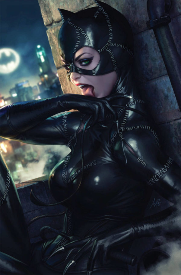 Artgerm Covers CATWOMAN #15 on 9/11